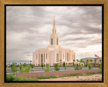 Red Cliffs Utah Dusty Sunset