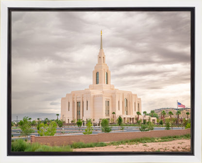 Red Cliffs Utah Dusty Sunset