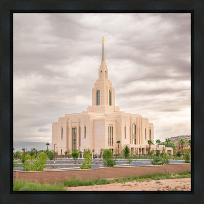 Red Cliffs Utah Dusty Sunset