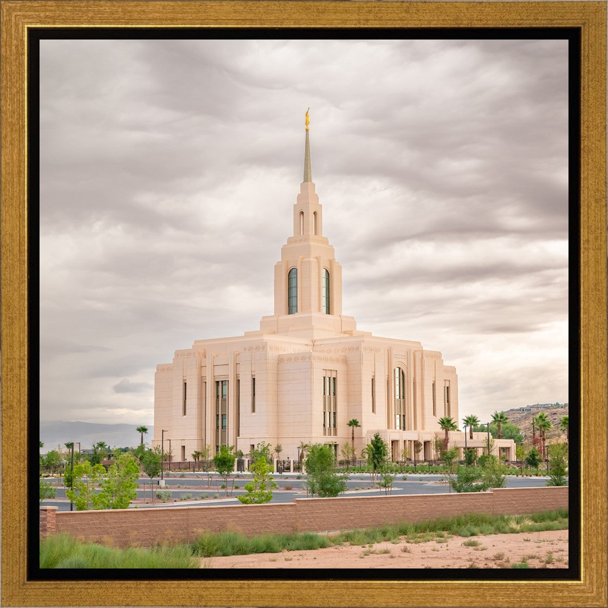Red Cliffs Utah Dusty Sunset