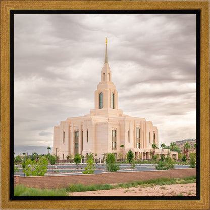 Red Cliffs Utah Dusty Sunset