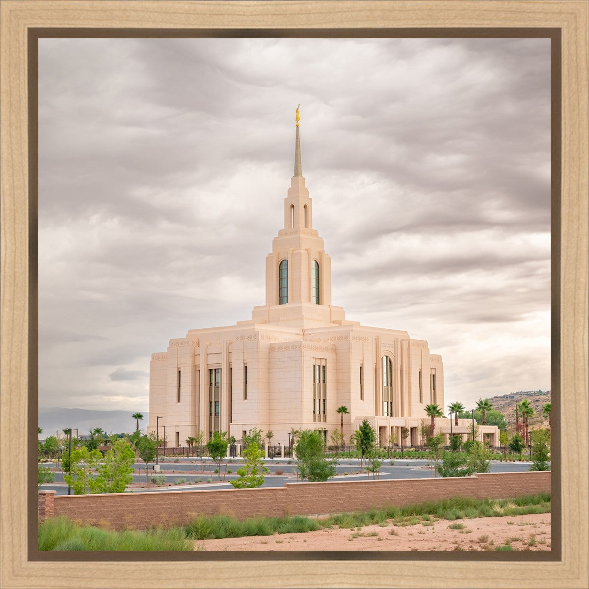 Red Cliffs Utah Dusty Sunset