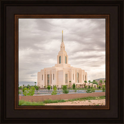 Red Cliffs Utah Dusty Sunset