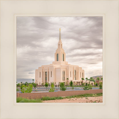 Red Cliffs Utah Dusty Sunset