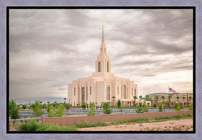 Red Cliffs Utah Dusty Sunset