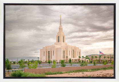 Red Cliffs Utah Dusty Sunset