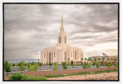Red Cliffs Utah Dusty Sunset