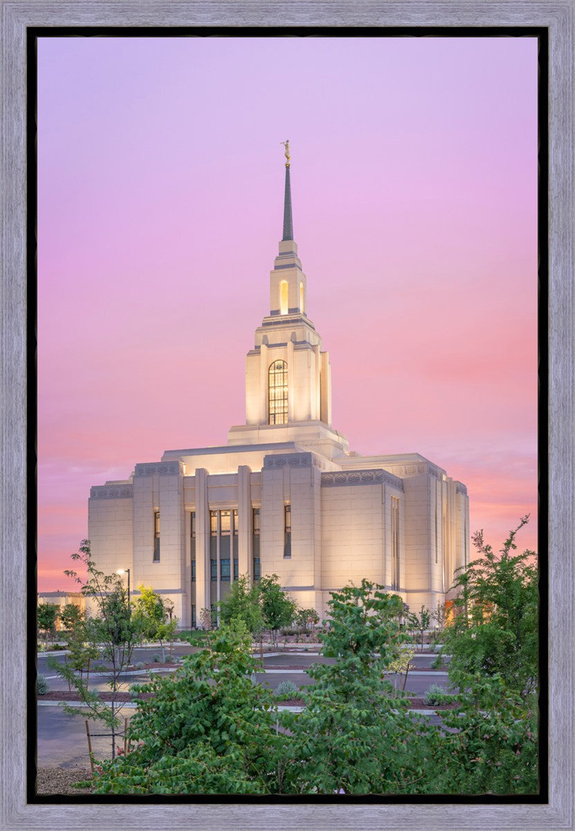 Red Cliffs Utah Cotton Candy Sunrise