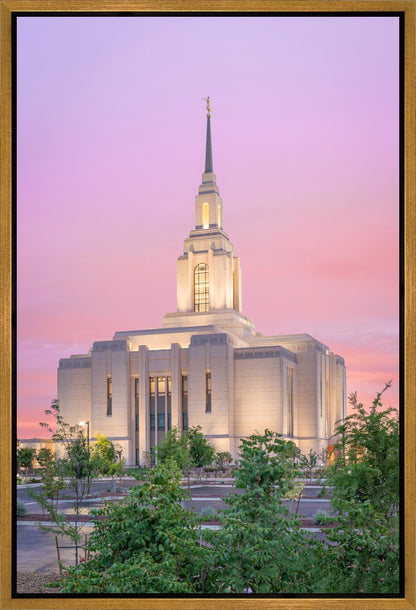 Red Cliffs Utah Cotton Candy Sunrise