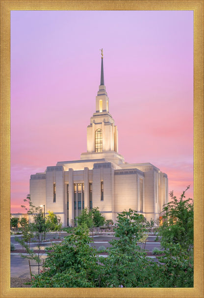 Red Cliffs Utah Cotton Candy Sunrise