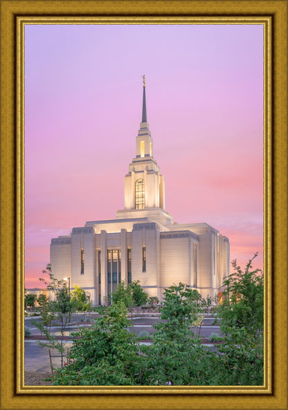 Red Cliffs Utah Cotton Candy Sunrise