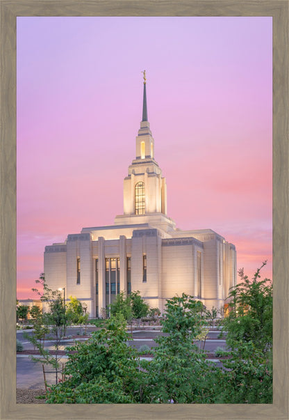 Red Cliffs Utah Cotton Candy Sunrise