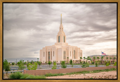Red Cliffs Utah Dusty Sunset