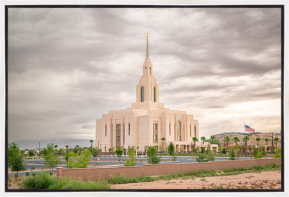 Red Cliffs Utah Dusty Sunset
