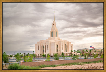 Red Cliffs Utah Dusty Sunset