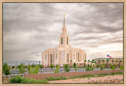 Red Cliffs Utah Dusty Sunset