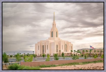 Red Cliffs Utah Dusty Sunset