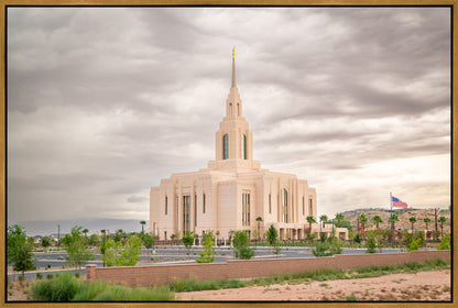 Red Cliffs Utah Dusty Sunset