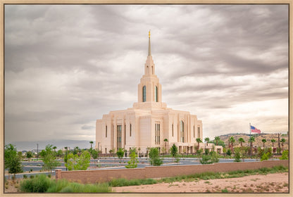 Red Cliffs Utah Dusty Sunset