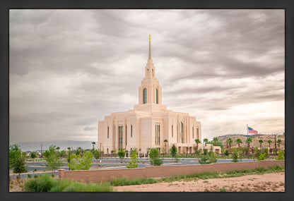 Red Cliffs Utah Dusty Sunset