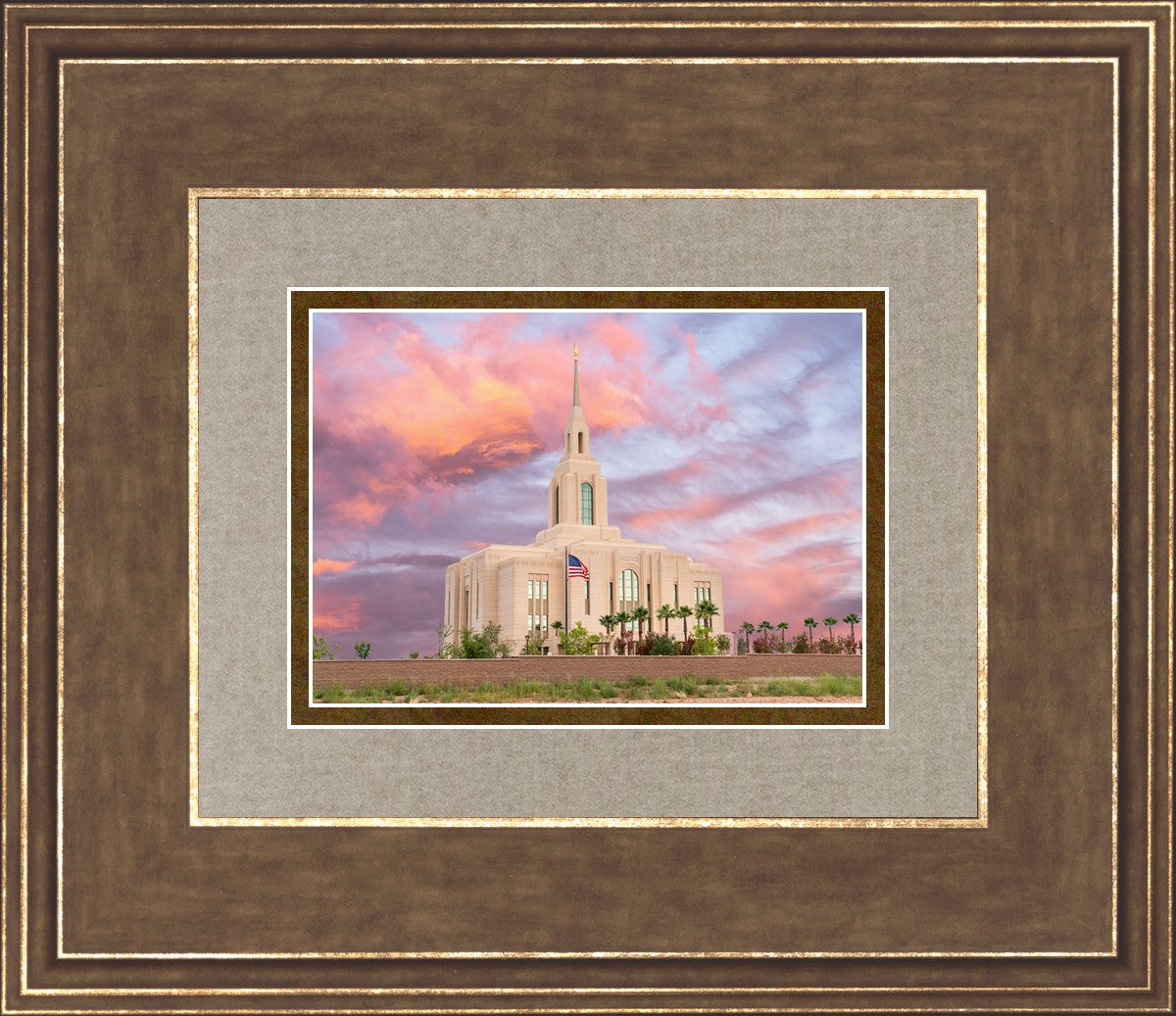 Red Cliffs Utah Sunset Glory