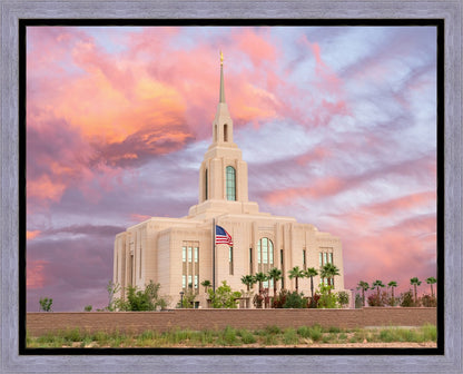 Red Cliffs Utah Sunset Glory