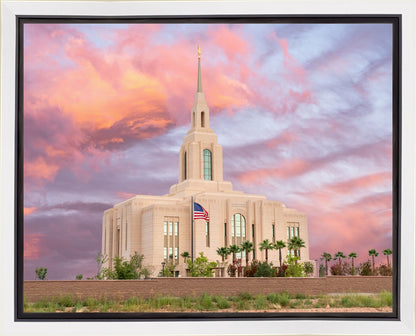 Red Cliffs Utah Sunset Glory