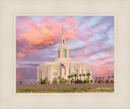 Red Cliffs Utah Sunset Glory