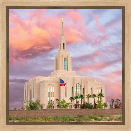 Red Cliffs Utah Sunset Glory