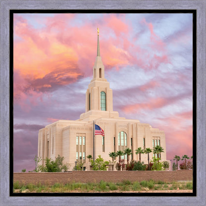 Red Cliffs Utah Sunset Glory
