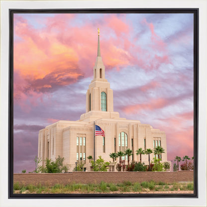 Red Cliffs Utah Sunset Glory