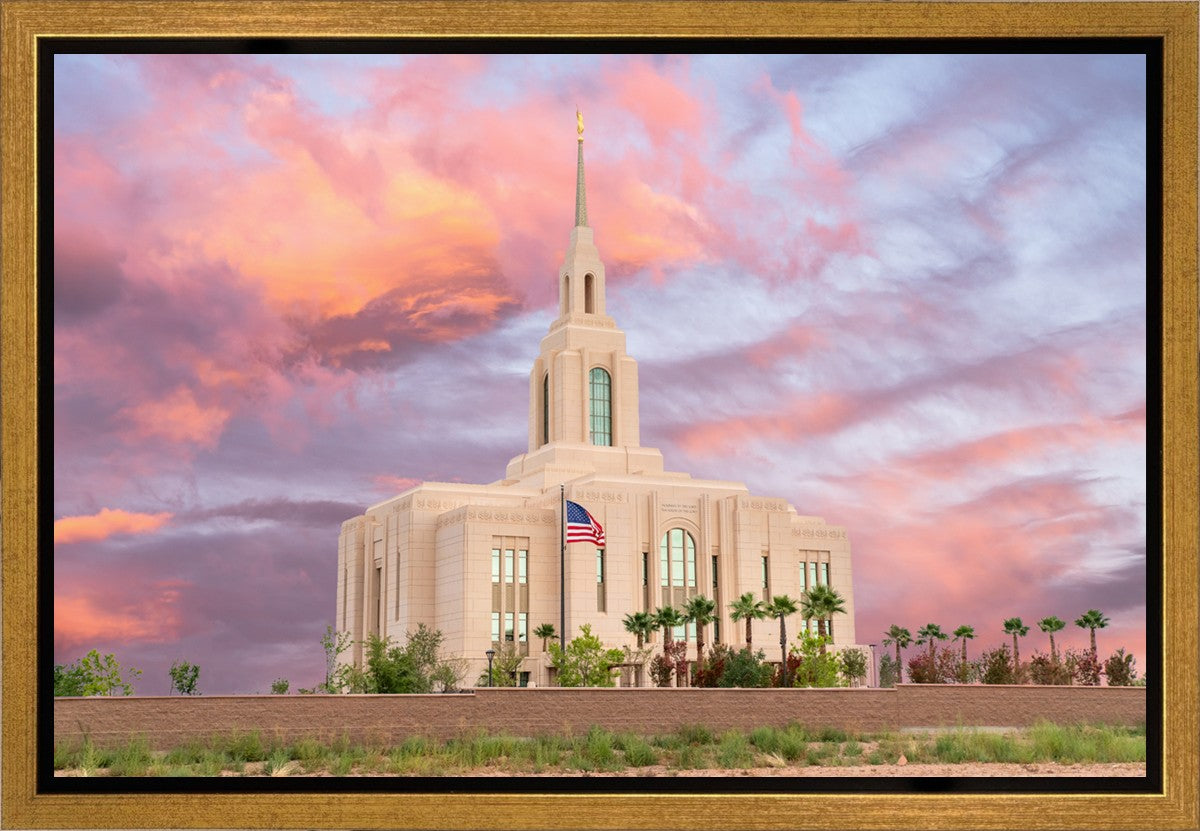 Red Cliffs Utah Sunset Glory