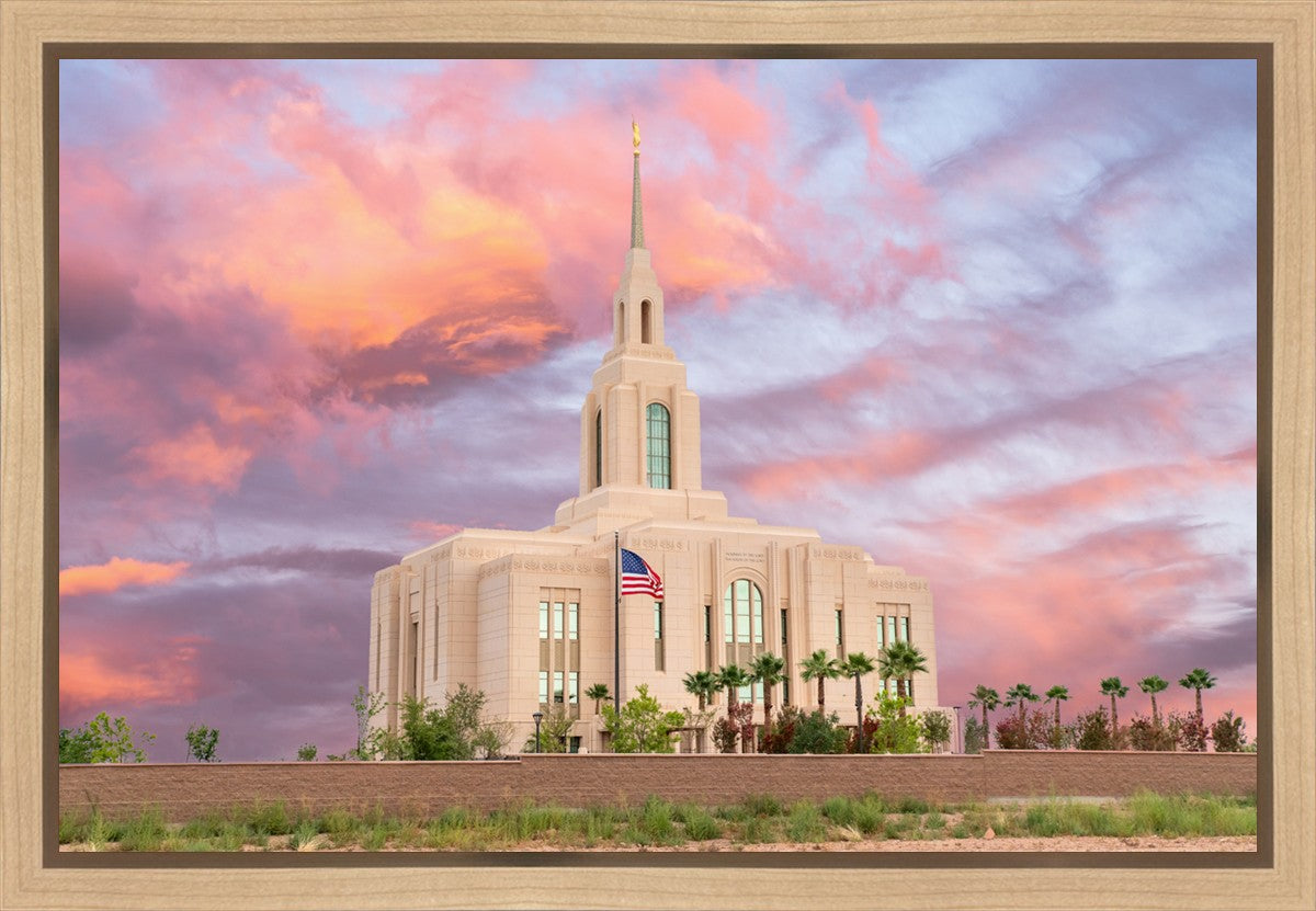Red Cliffs Utah Sunset Glory