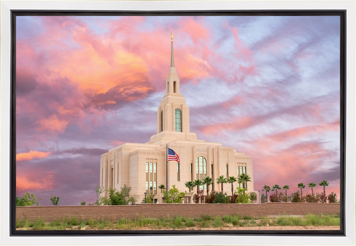 Red Cliffs Utah Sunset Glory