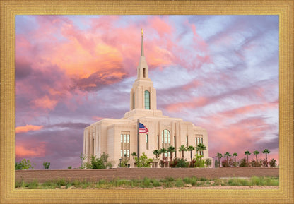 Red Cliffs Utah Sunset Glory