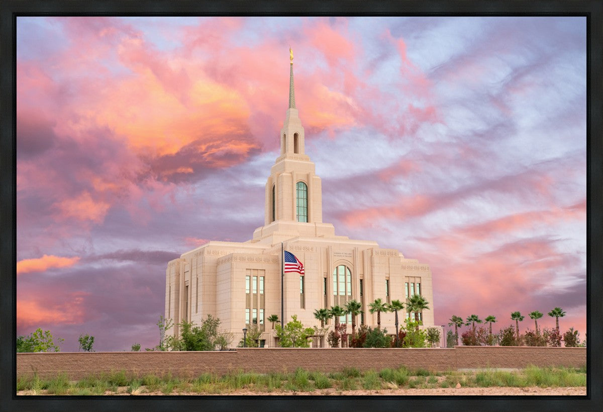 Red Cliffs Utah Sunset Glory