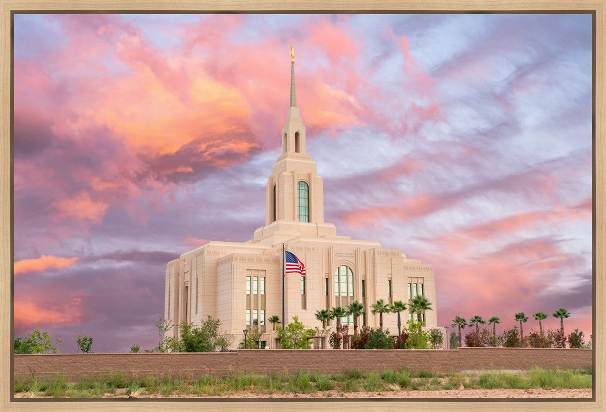 Red Cliffs Utah Sunset Glory
