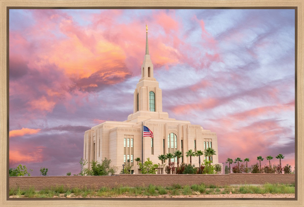 Red Cliffs Utah Sunset Glory