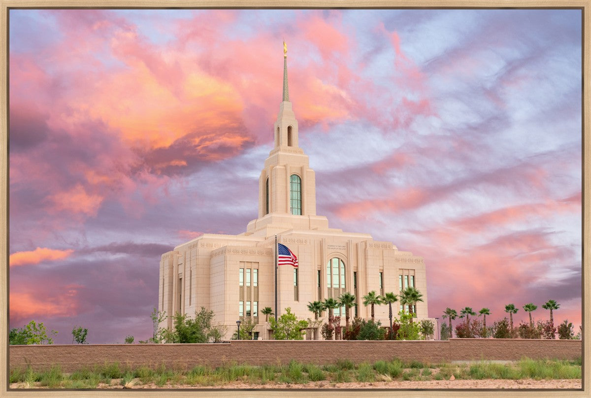 Red Cliffs Utah Sunset Glory