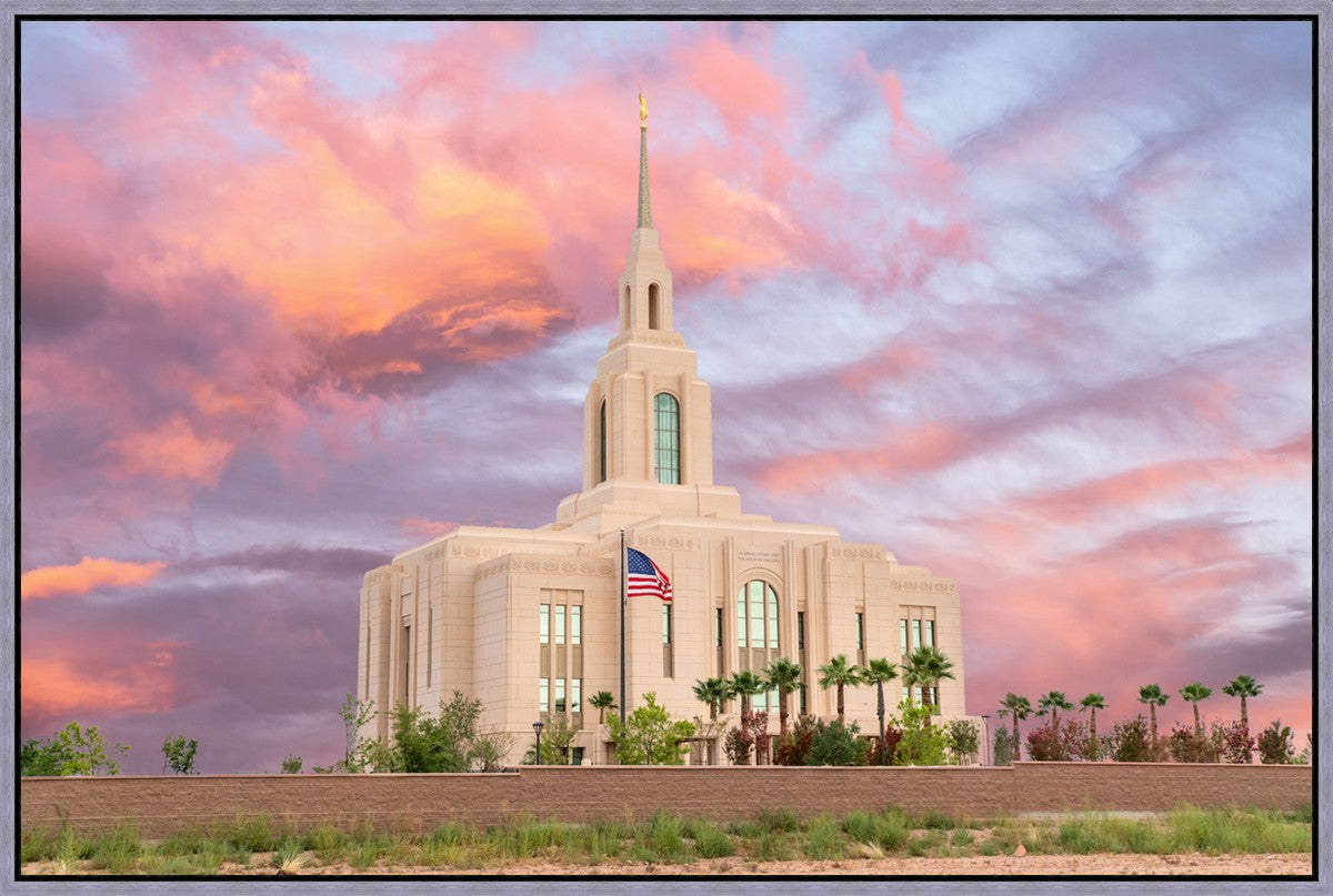 Red Cliffs Utah Sunset Glory