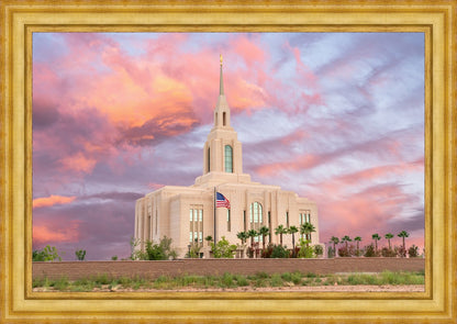 Red Cliffs Utah Sunset Glory