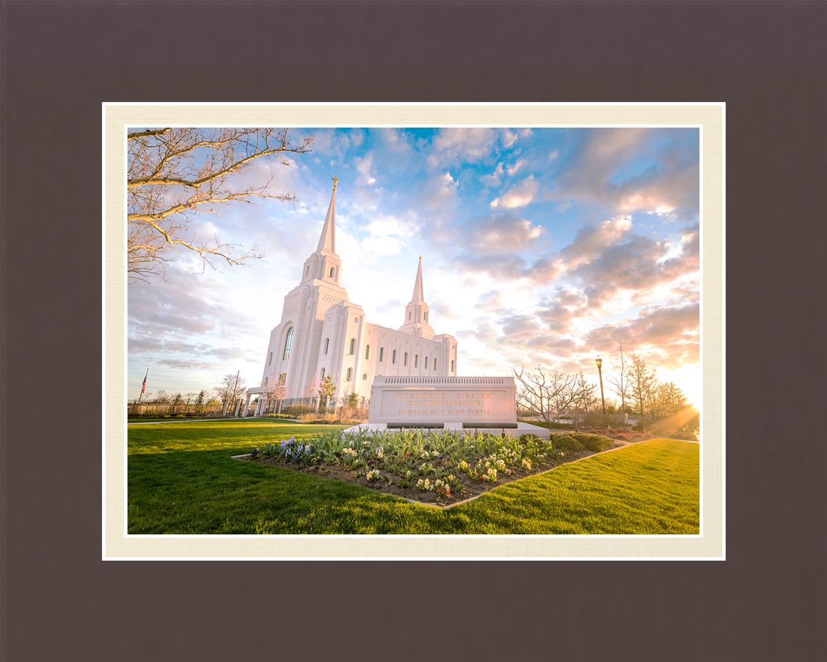 Brigham Utah Springs Light