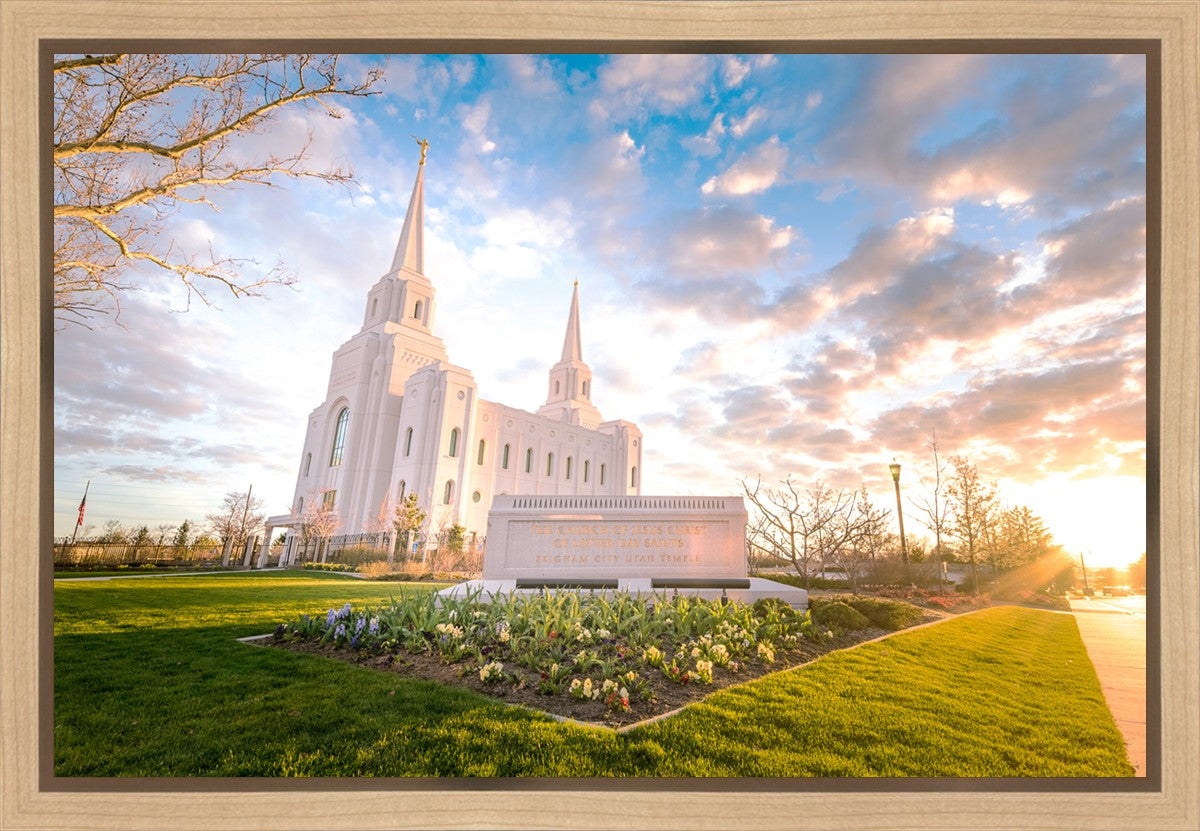 Brigham Utah Springs Light