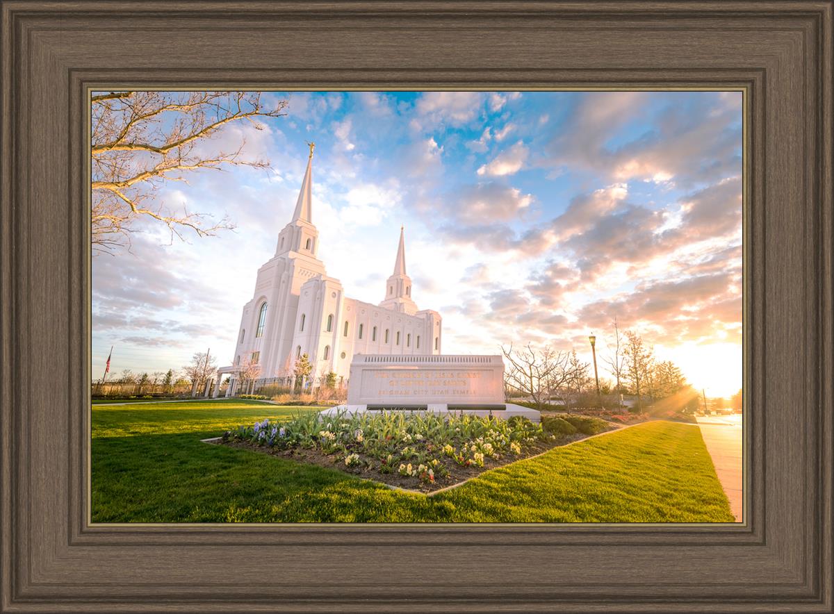 Brigham Utah Springs Light
