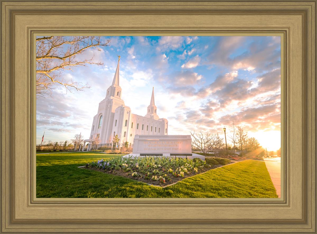 Brigham Utah Springs Light