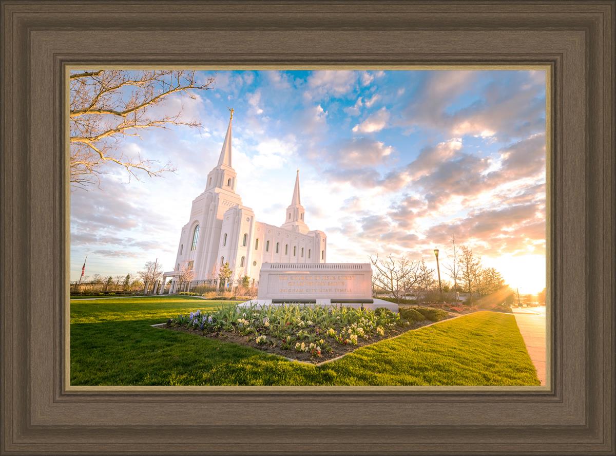 Brigham Utah Springs Light