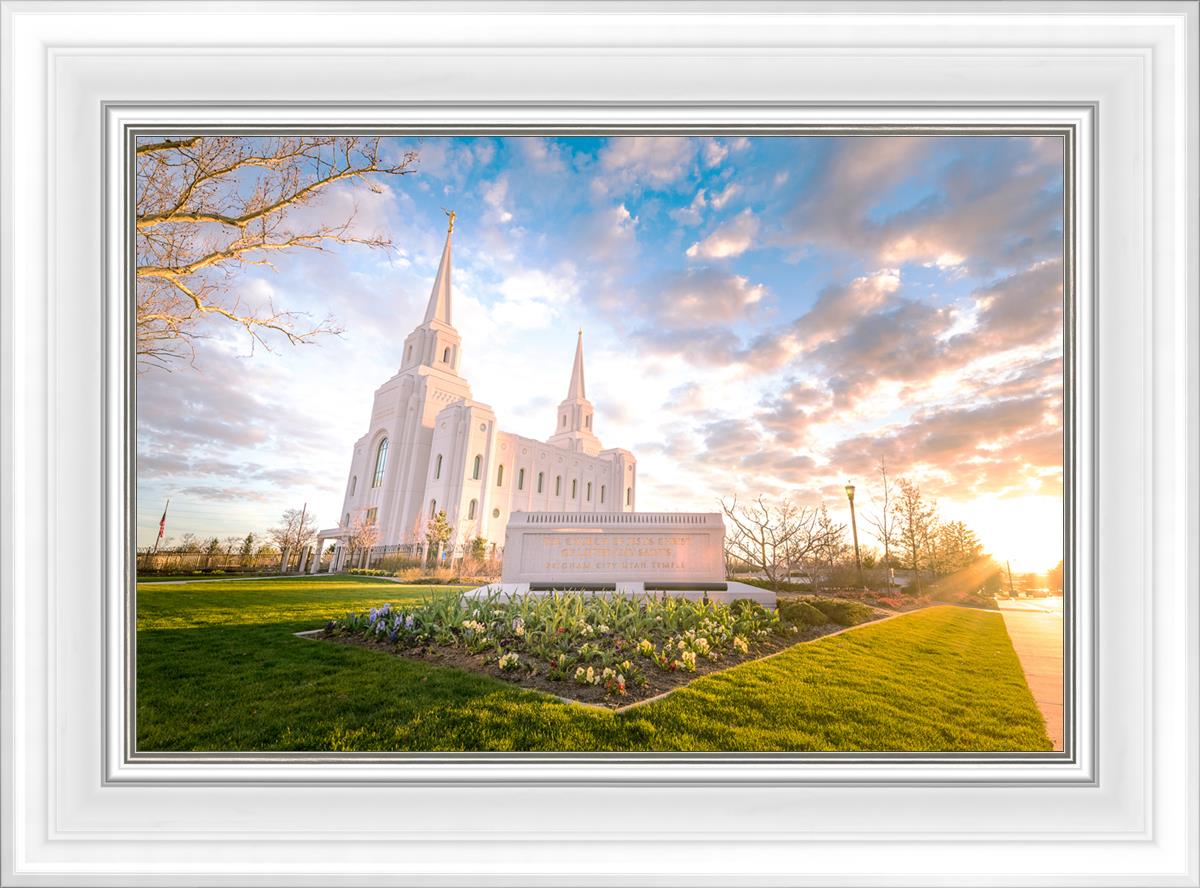 Brigham Utah Springs Light