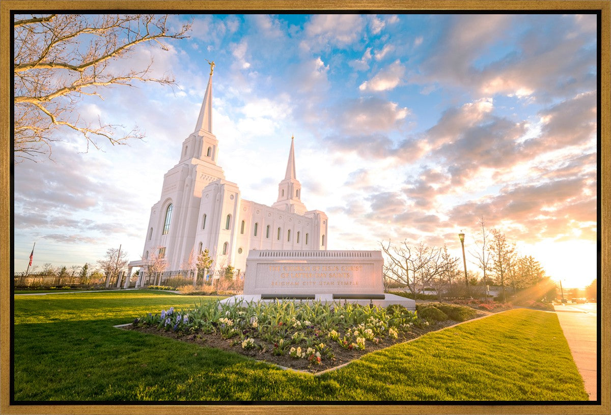Brigham Utah Springs Light