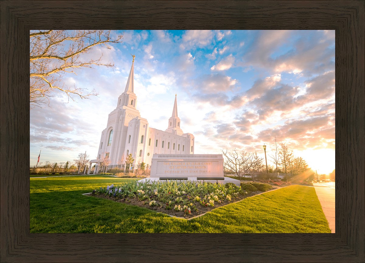 Brigham Utah Springs Light