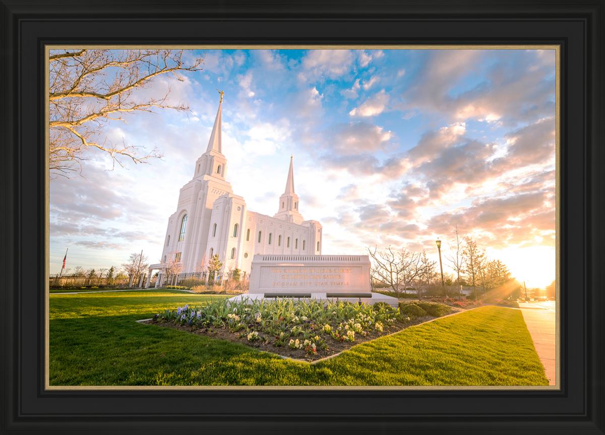 Brigham Utah Springs Light